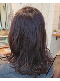 セミロング　アイロン仕上げ
