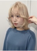 ハイトーン/デザインカラー/ハッシュカット/レイヤーカット