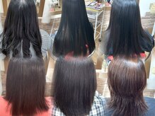 毛先から根元まで美しく仕上げます◎縮毛矯正/大人女性/美髪