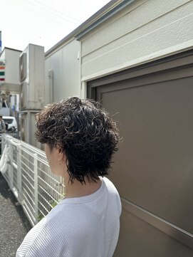 MEN’S HAIR/波巻ツイストスパイラル/フェザーパーマ/船橋