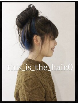ディスイズザヘアドットオー 仙台一番町(This_is_the_hair.0) ブルージュ