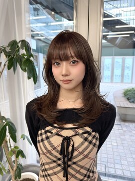 クム(kumu) 韓国へア/レイヤー/顔周り/ボブ/透明感カラー