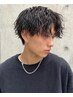 メンズカット&パーマ ツイスト ピン