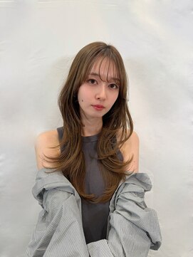 エンノア 池袋(ENNOA) 【近藤】ハッシュカット/オリーブベージュ/高発色カラー