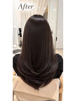 シェルベアー 銀座(ShellBear) 髪質改善×縮毛矯正!レイヤーロング