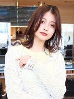 アイビー 吉祥寺(aivee) 大人可愛いくびれミディアム/顔周りレイヤー/暖色ブラウン