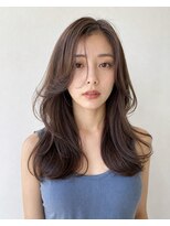 フィールヘアー 樟葉店(Feel hair)&nbsp;ナチュラルな小顔映えセミロングカット×髪質改善トリートメント