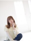 外はねふんわりナチュラルストレート