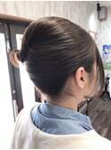 夜会巻き