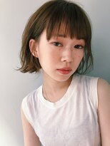 フィルムス 田町芝浦(FILMS)&nbsp;黒髪/クラゲヘアー/オリーブグレー/小顔/ココアベージュ/田町