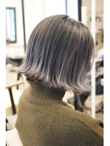 ディーカヘアーセンダイ(Di KA HAIR sendai)&nbsp;切りっぱなしボブ/グレージュ/外ハネボブ/グラデーション