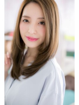 ミック ヘアアンドメイク アップ 駒込店(miq Hair&Make up) 知的フェミニン…エレガントストレート