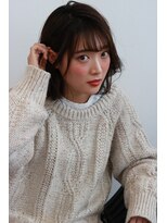 ブリーチ ラボ エーアイ 原宿店(BLEACH LABO Ai)&nbsp;20代30代40代50代 色っぽふんわりミディの重軽ウェーブヘア♪