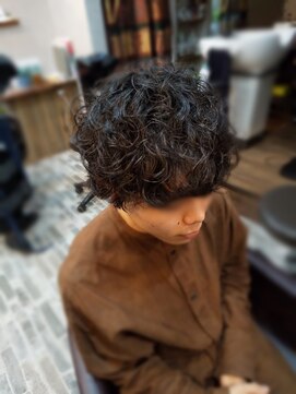 カーム ホーム ヘアー(calm home hair) クリふわパーマ