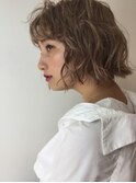 【CREAR大井町】小顔セミウェットウェーブ×オリーブカラー