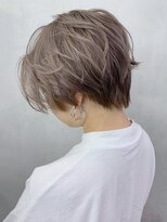 アイティー バイ アルバム 浦和店(IT by ALBUM)&nbsp;ベージュショート_オリーブカラーハイライトカラー_ba243081