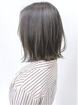 ジェムヘアスタジオ 湘南平塚南口店(Gem Hair Studio)&nbsp;Gem Hair Studio 姉崎　オリーブグレージュ/外はねボブ