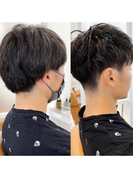 ロミーオム 本厚木(ROMMY. Homme) 首周りスッキリショートROMMY Homme