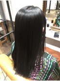 ツヤツヤストレート