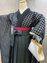 ローラ 本店(Rola)&nbsp;【Fー10】ブラック×千鳥格子