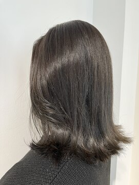 エイトタマプラ たまプラーザ店(EIGHT tamapla) 【EIGHTたまプラ】デザインカラー切りっぱなしボブ