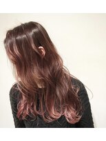 リボロ(Rivoro) 前上がりロング_チェリーブロッサム