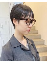 クリアーオブヘアー 一社店(clear OF HAIR)&nbsp;モードっぽいシンプルショート / momoka
