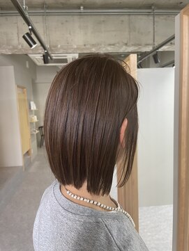 ピークス 藤沢店(Peaks) ULTOWA髪質改善トリートメント/ボブ【藤沢/藤沢駅】