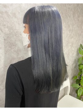 コーパル(copal) blue × grey ・ミックスカラー