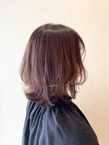 リュクスフォーヘアー アヴェダ(LUXE for hair AVEDA) ふんわりかわいいレイヤーボブ/ベージュピンク★