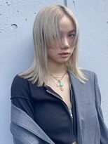 プネル(punel)&nbsp;ブロンドヘア/バングデザイン