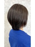 大人ショート ハイトーン白髪カバー
