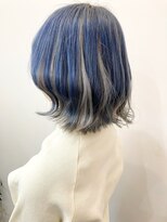 ラフ 原宿(L.a.a.g.f harajuku)&nbsp;ブルー×シルバーMIX@原宿