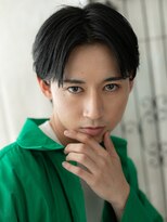 モッズヘアメン 札幌月寒店(mod's hair men)&nbsp;アッシュブラックでクールさ呼び込むマニッシュh札幌月寒