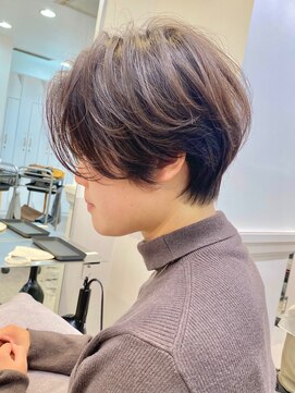 グラフ 日本橋(GRAFF) ハンサムショート/毛流れパーマ/人形町/日本橋