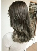 グレージュハイライト【たまプラーザ髪質改善オージュアサロン】