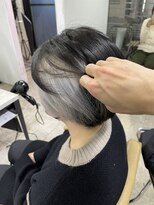 アジールヘア 所沢プロペ通り店(agir hair)&nbsp;イメチェン似合わせカットイヤリングホワイト練馬所沢ひばりヶ丘
