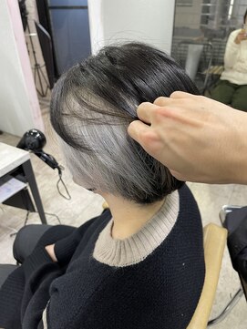アジールヘア 所沢プロペ通り店(agir hair) イメチェン似合わせカットイヤリングホワイト練馬所沢ひばりヶ丘