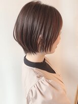 ステア ケース(stair case)&nbsp;大人ナチュラル丸みくびれショートボブ襟足短め