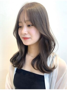 ビューネオ(VIEW NEO) くびれヘア/前髪カット/ミディアム/レイヤーカット/