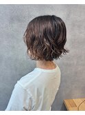 ボブコテ巻き風パーマ