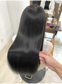 ブリーチなしダブルカラー【ブルーブラック】