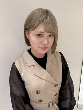 ハル 南平岸(HARU) 切りっぱなしボブ