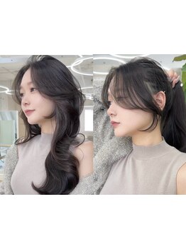 一人ひとりの骨格や、なりたい雰囲気に合わせて似合わせる顔周りで理想に近づく♪再現性の高いスタイルが◎