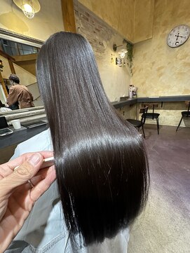 リリアン(Ririan) 【橋本】KAMIKAI縮毛矯正+自社開発髪質改善トリートメント