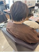 白髪ぼかし 透明感カラー グレージュ