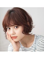 モンド ヘアクリエーション 和田店(monde hair creation)&nbsp;【monde】オリーブブラウン×外ハネボブ