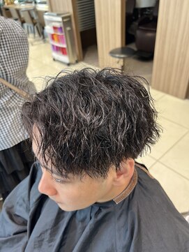 アロット 溝の口店(a.lot) 【トレンド】縦落ちツイストスパイラルパーマ