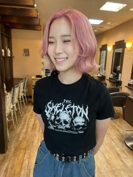 モアムー(Moremuu) ホワイトピンク