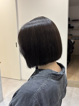 レンジヘアー(lange hair) ぷっつりボブ